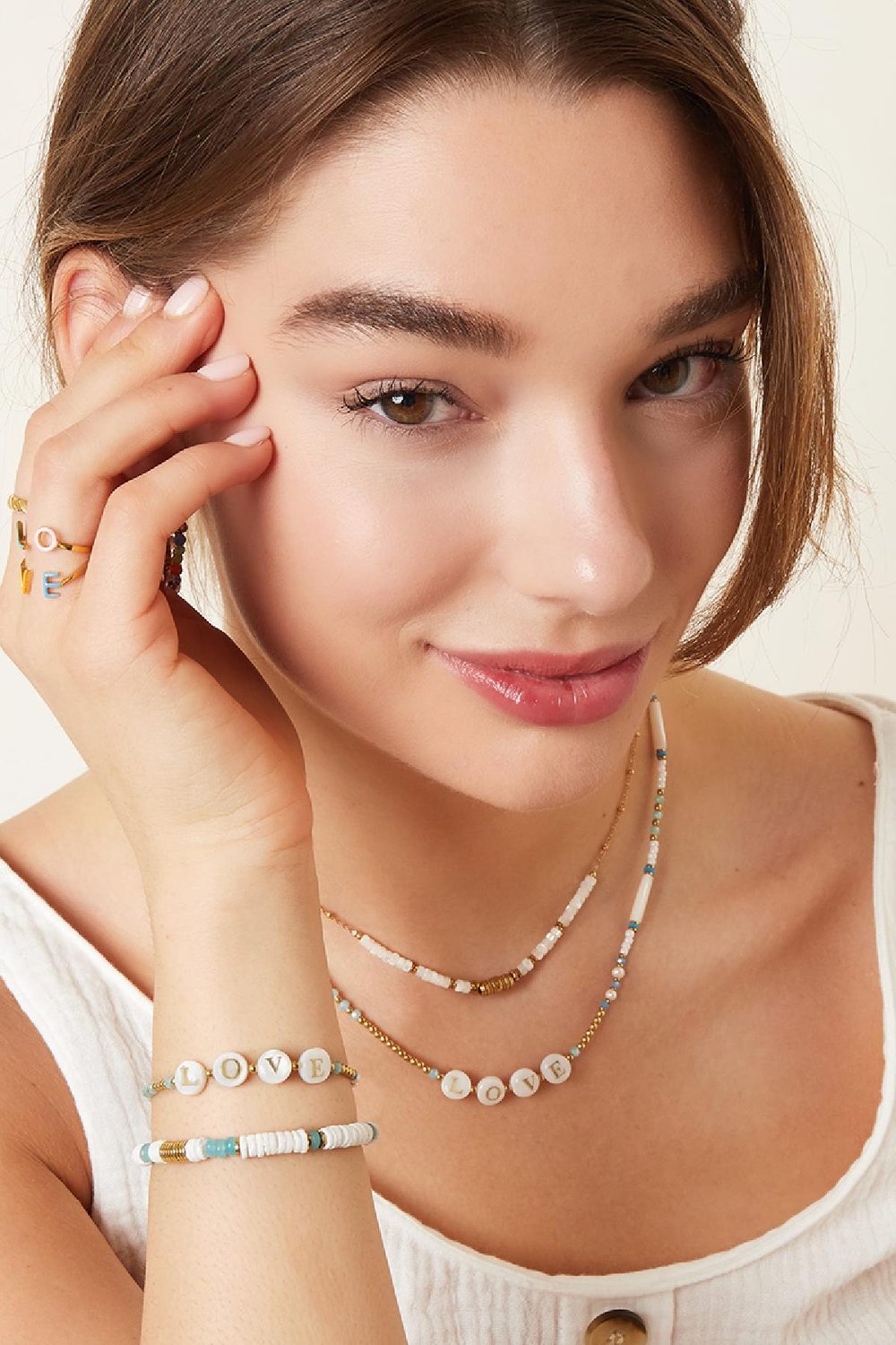 Love bracelet - Beach collection Gold Color Stainless Steel h5Picture3